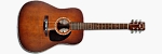 Solid Cedar Top Antique Burst
