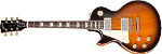 Les Paul Traditional Mahogany Top Lefty - Satin Vintage Sunburst
