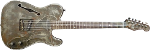 SteelCaster� Deluxe F-Hole Custom Pickguard Rusty