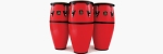 Set de Congas Rouge Transparent