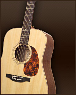 Guitare acoustique, Boucher Walnut Goose Studio Dreadnought - Fallone Music