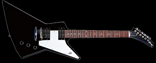 Guitare �lectrique, Gibson Explorer '76 Ebony - Fallone Music