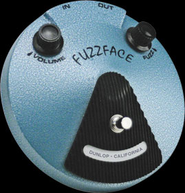 Effet guitare électrique, Dunlop Jimi Hendrix Fuzz Face - Fallone Music