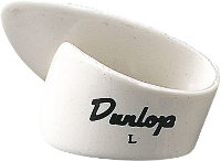 Dunlop Onglet Pouce Large - Nylon Blanc - Fallone Music