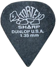 Dunlop Tortex Tor Sharp Tr�s Dur - 1.35mm - M�diator - Fallone Music
