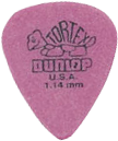 Dunlop Tortex Tr�s Dur - 1.14mm - M�diator - Fallone Music