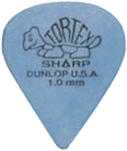 Dunlop Tortex Tor Sharp Dur - 1.0mm - M�diator - Fallone Music