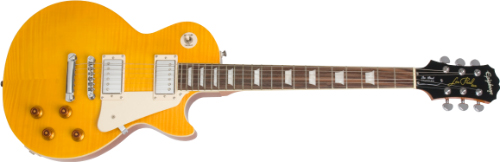 Guitare �lectrique, Epiphone Les Paul Standard Plus Top Trans Amber - Fallone Music