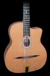 Guitare Jazz manouche, Geronimo Mateos Mod�le Audrey Petite Bouche - Fallone Music