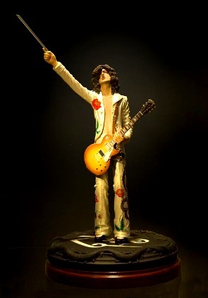 Sculpture Edition Limit�e, Knucklebonz Jimmy Page "Dased and Confued" - Fallone Music