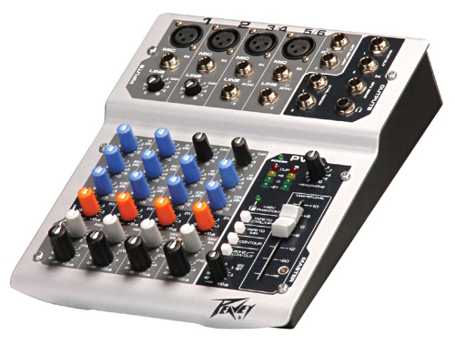 Console de mixage, Peavey PV6 - Fallone Music