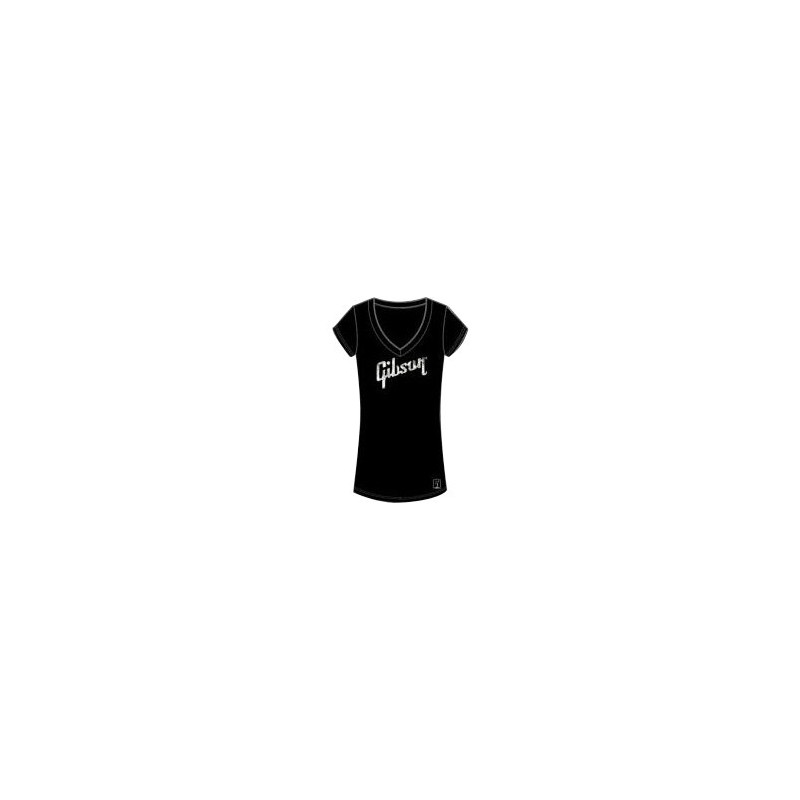 Gibson Ladies V-Neck - Femme - Black