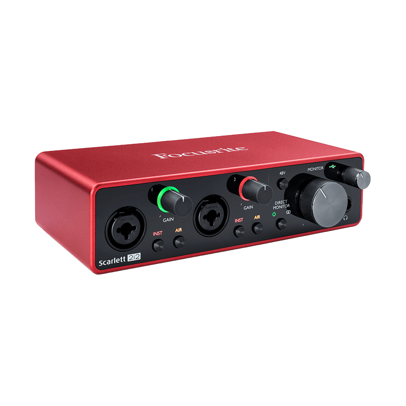 Focusrite Scarlett G3 - 2 in/2 out USB-C