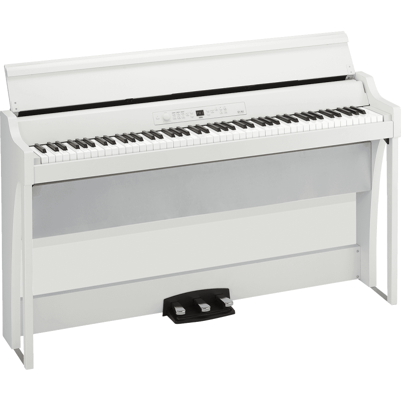 Korg G1B-AIR-WH 88 notes, Bluetooth, blanc avec stand