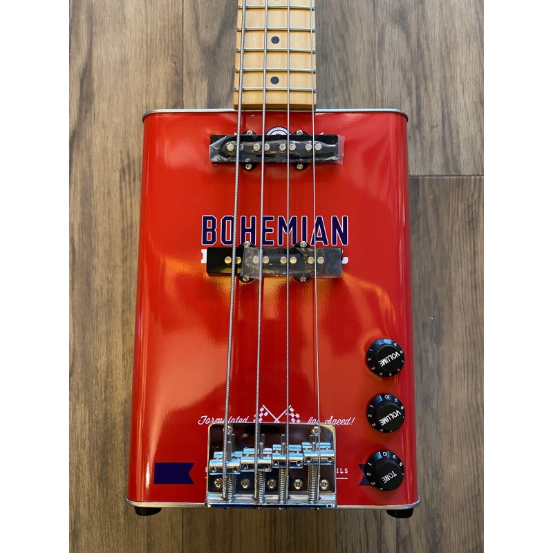 Bohemian Guitars Motor Oil can bass
