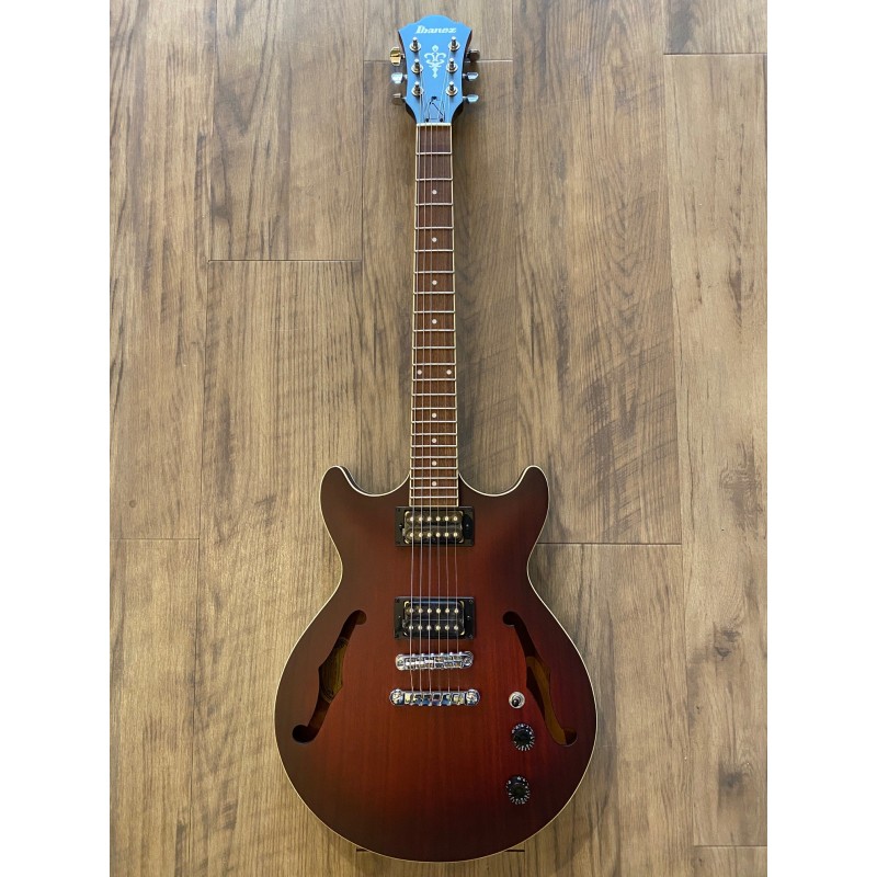 Ibanez AM53-Sunburst Red Flat