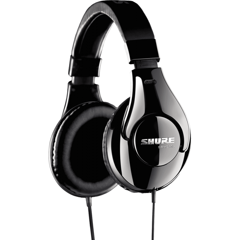 Shure SRH240A-BK Nomade fermé