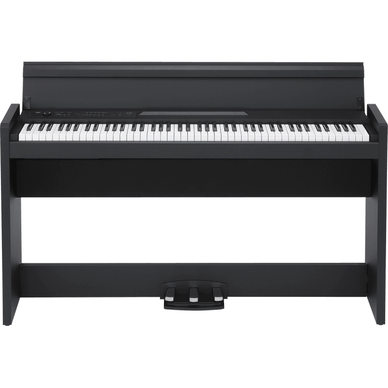Korg LP380U-BK 88 notes, noir avec stand