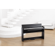 Korg LP380U-BK 88 notes, noir avec stand