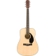 Fender CD-60S Dreadnought, Walnut Fingerboard, Natural