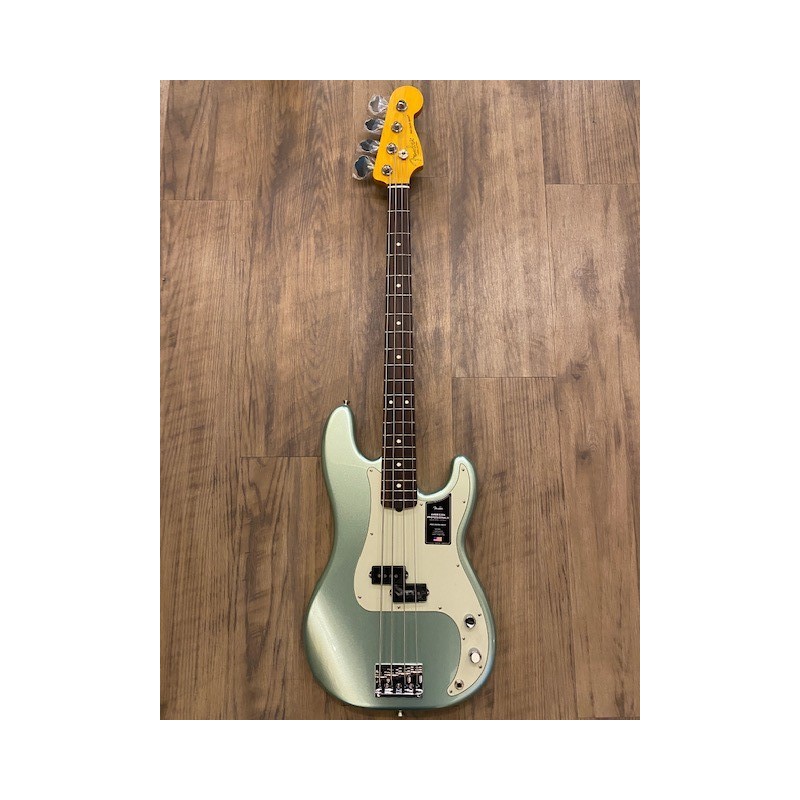 Fender American Professional II Precision Bass®, Rosewood Fingerboard, Mystic Surf Green