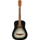 Fender FA-15 3/4 Scale Steel with Gig Bag, Walnut Fingerboard, Moonlight Burst