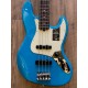 Fender American Professional II Jazz Bass®, touche en palissandre, Miami Blue
