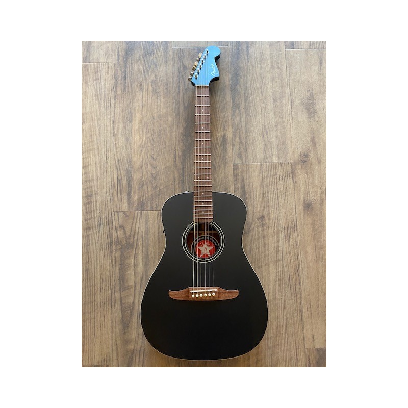 Fender Joe Strummer Campfire, Walnut Fingerboard, Matte Black