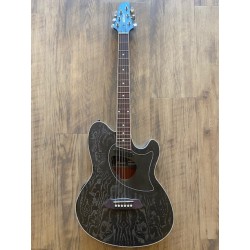 Ibanez Talman TCM50-GALAXY BLACK OPEN PORE