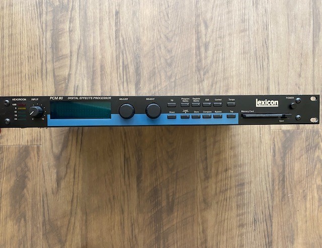 Lexicon PCM80 デジタルリバーブ Lexicon PCM 80 - YouTube