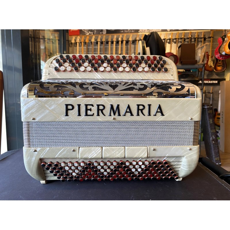 Piermaria Accordéon Chromatique 120 Basses - Occasion