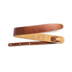 Strap,Med Brown Leather,Suede