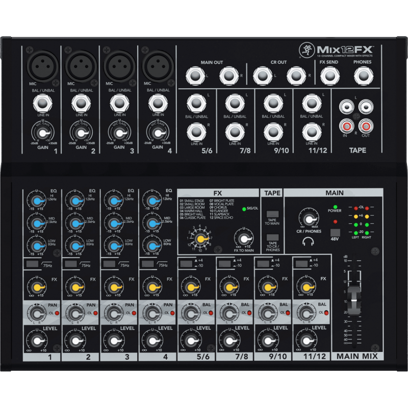 Mackie MIX12FX