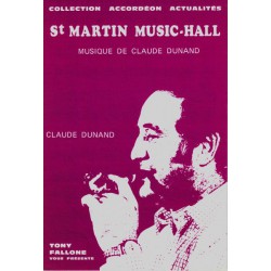 Edition Fallone Saint Martin Music Hall - C.DUNAND - Partition Accordéon