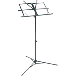 RTX Pupitre Lyre Pliable Noire éco